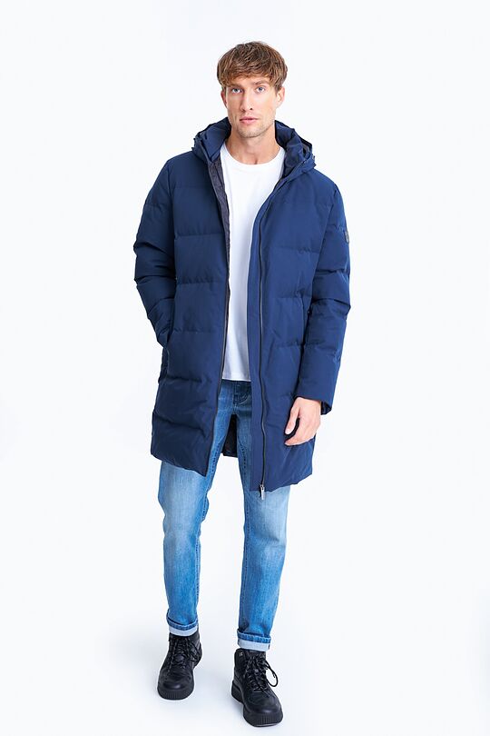 Long down jacket 6 | BLUE | Audimas