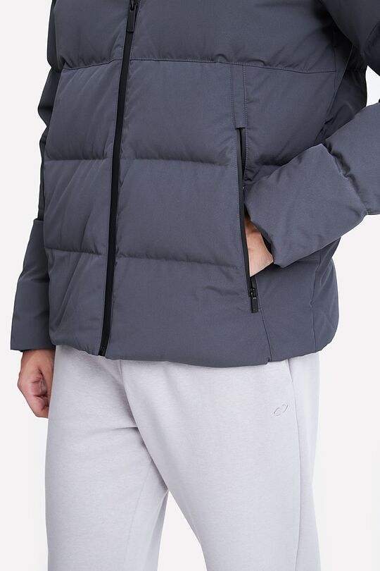 Puffer down jacket with 5 000 membrane 4 | GREY | Audimas