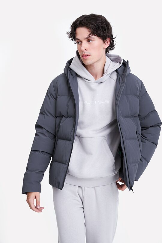 Puffer down jacket with 5 000 membrane 5 | GREY | Audimas