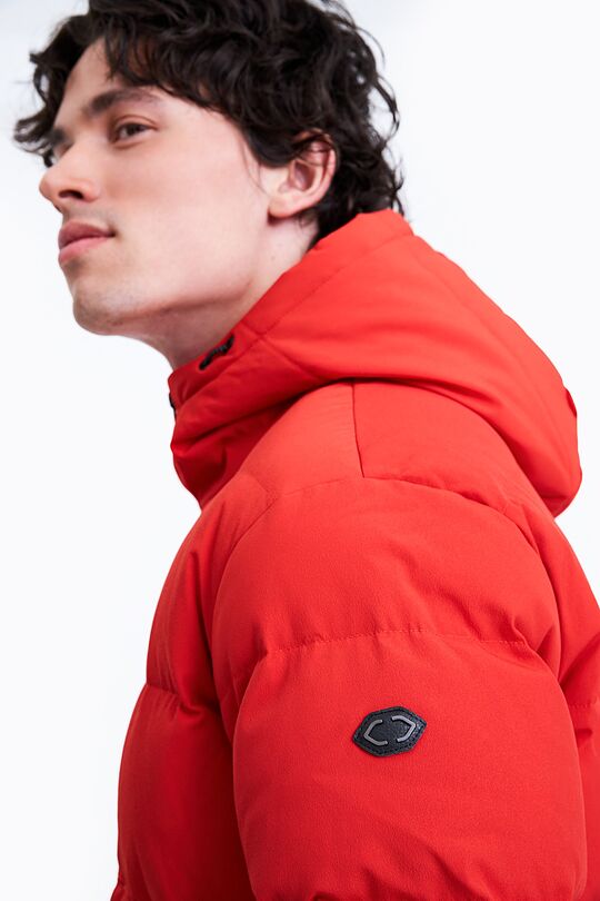 Puffer down jacket with 5 000 membrane 4 | RED | Audimas