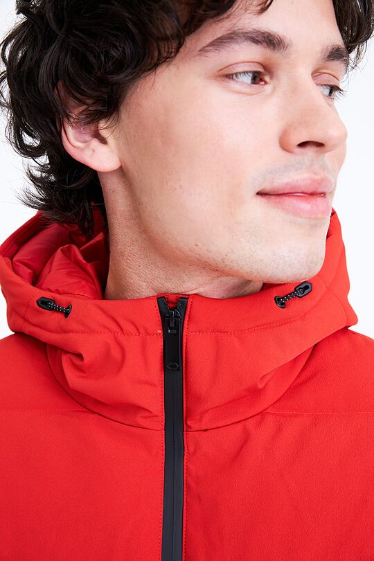 Puffer down jacket with 5 000 membrane 5 | RED | Audimas