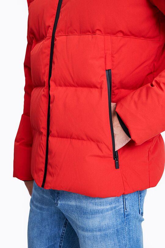 Puffer down jacket with 5 000 membrane 6 | RED | Audimas
