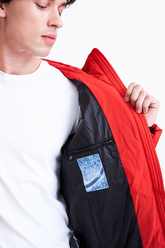 Puffer down jacket with 5 000 membrane 8 | RED | Audimas