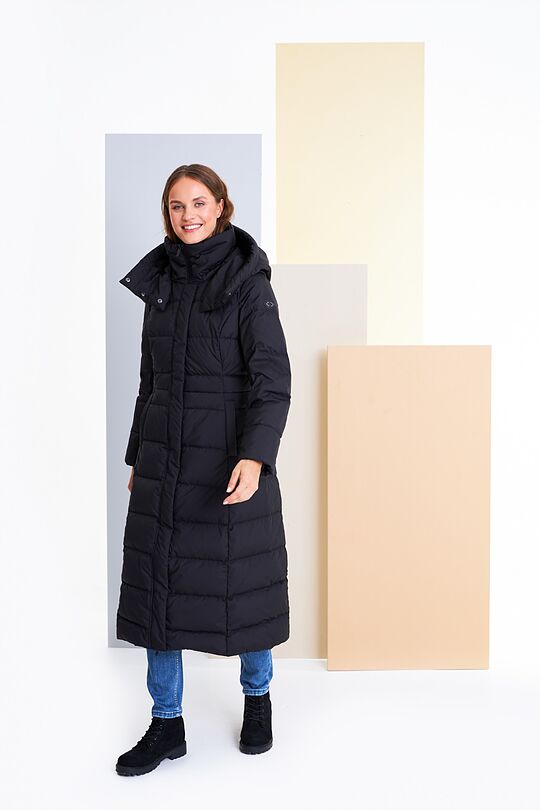 Long down jacket 4 | BLACK | Audimas