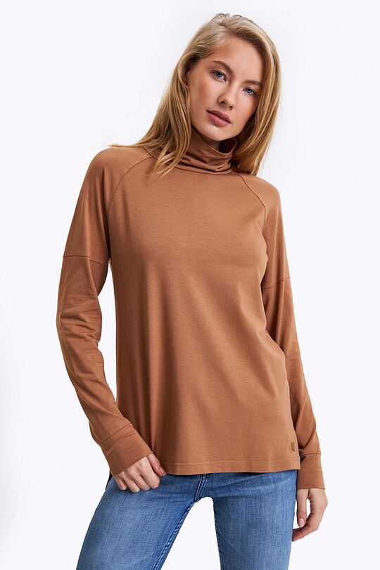 Long sleeve top 1 | BROWN | Audimas