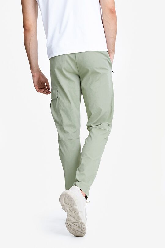 Woven cargo trousers 3 | GREEN | Audimas
