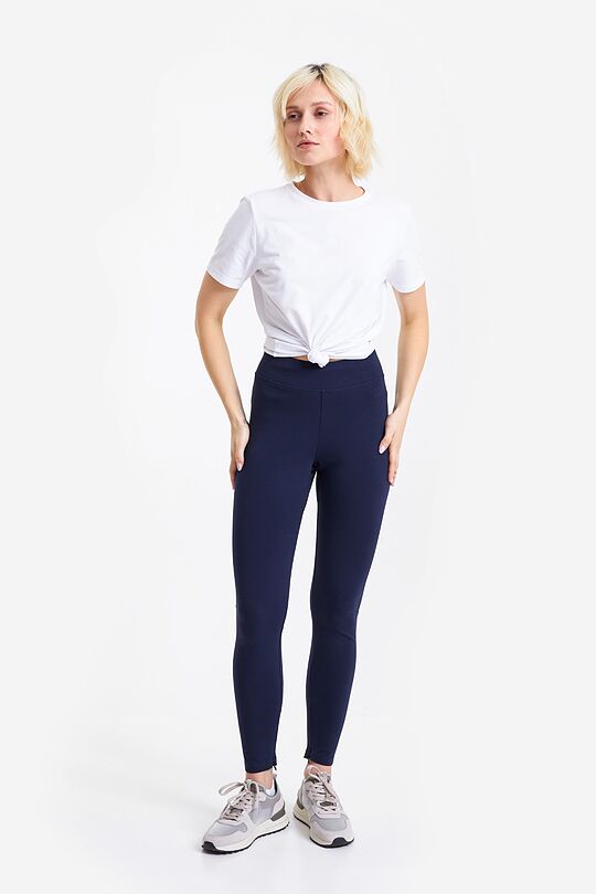 Cotton legging trousers 1 | BLUE | Audimas