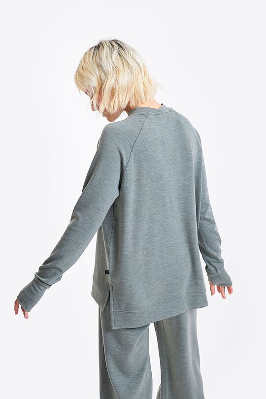 Merino wool long sleeve shirt 3 | CHAKI | Audimas