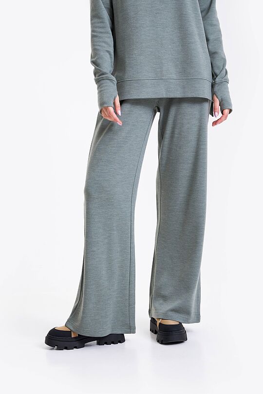 Merino wool sweatpants 2 | CHAKI | Audimas