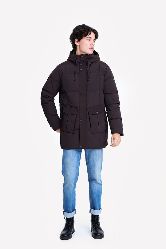 Puffer down jacket 6 | BROWN | Audimas