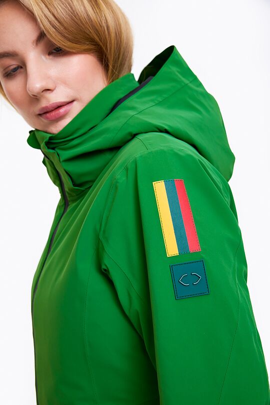 Ski jacket with THERMORE thermal insulation 4 | GREEN | Audimas