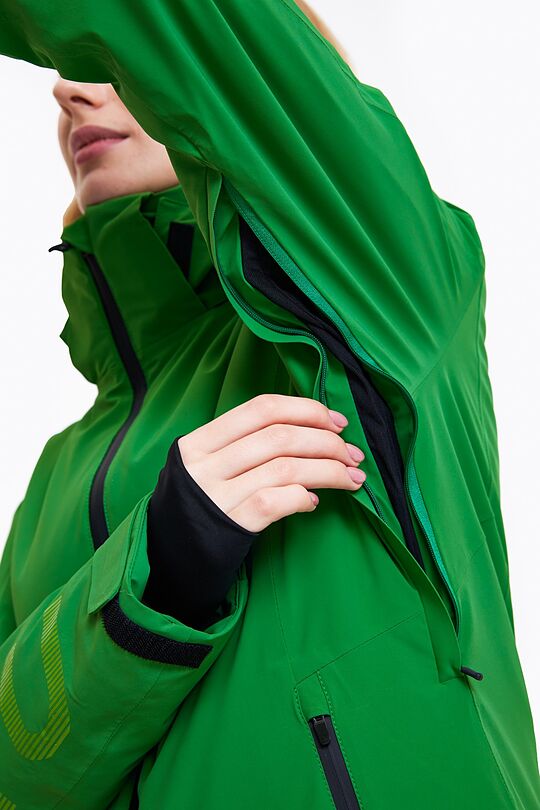 Ski jacket with 20 000 membrane 9 | GREEN | Audimas