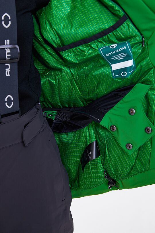 Ski jacket with 20 000 membrane 11 | GREEN | Audimas