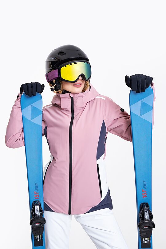 Ski jacket with THERMORE thermal insulation 1 | PINK | Audimas