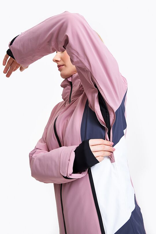Ski jacket with 20 000 membrane 7 | PINK | Audimas