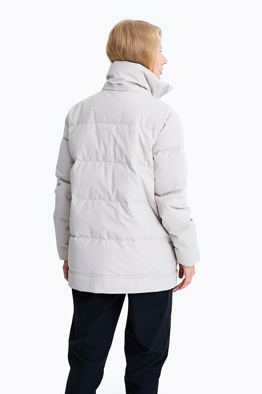 Long puffer down coat 2 in 1 with membrane 13 | GREY | Audimas