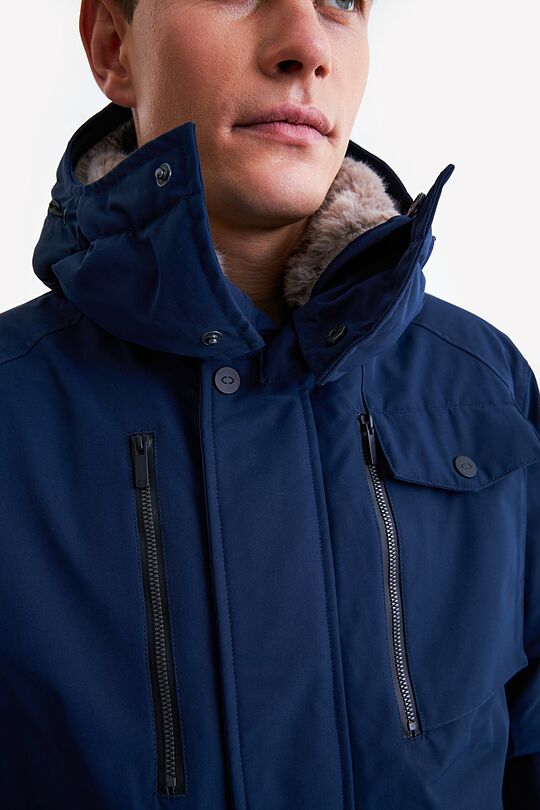 Puffer down parka with membrane 4 | BLUE | Audimas