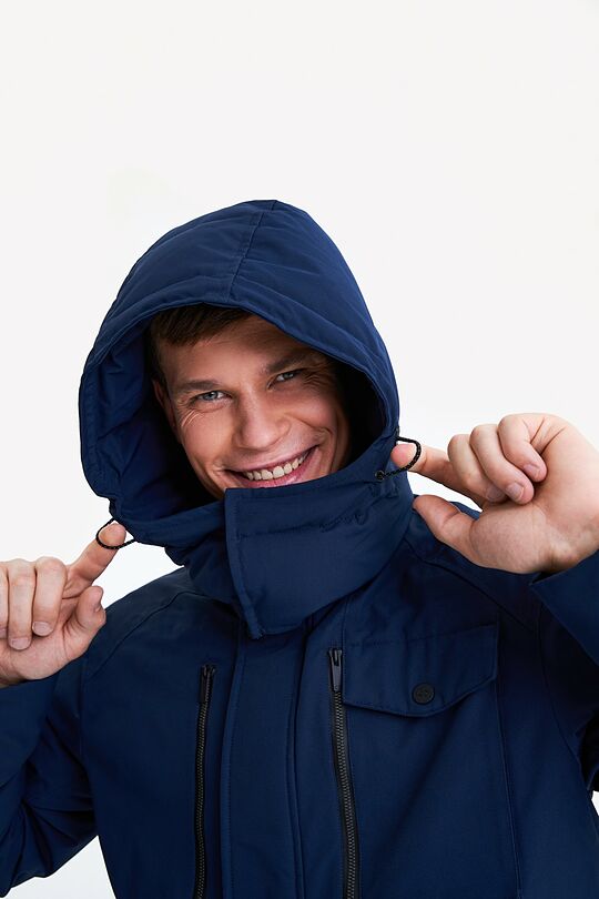 Puffer down parka with membrane 6 | BLUE | Audimas