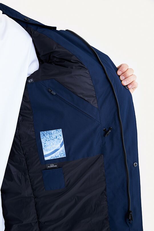 Puffer down parka with membrane 9 | BLUE | Audimas