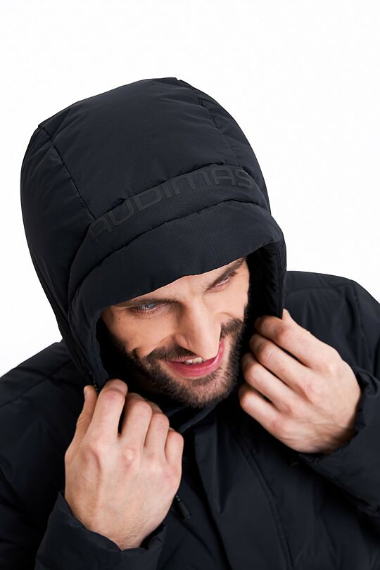 Long down jacket 6 | BLACK | Audimas