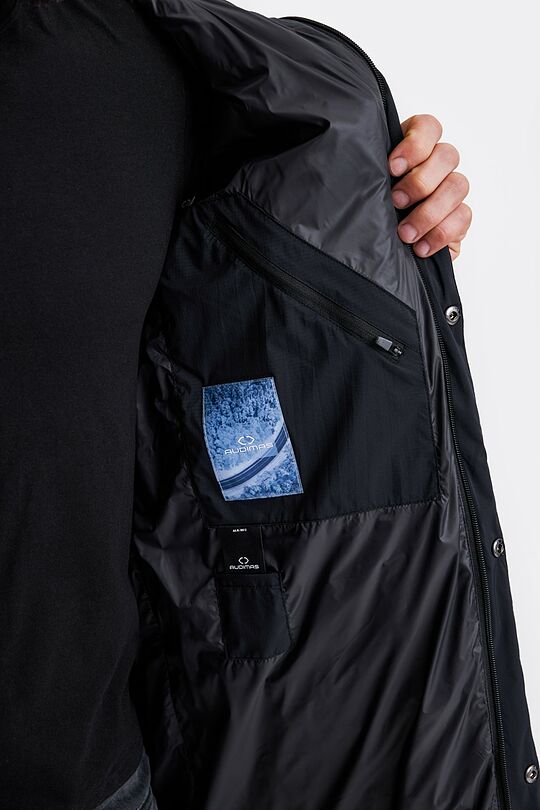 Long down jacket 8 | BLACK | Audimas