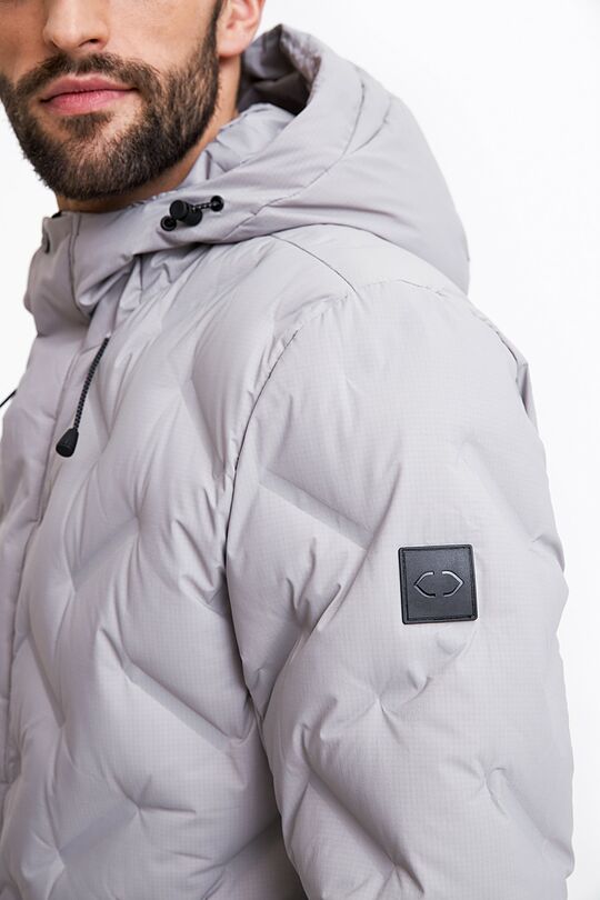 Long down jacket 3 | GREY | Audimas