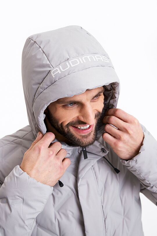 Long down jacket 5 | GREY | Audimas