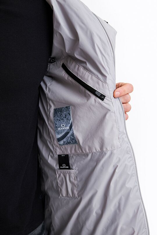 Long down jacket 8 | GREY | Audimas
