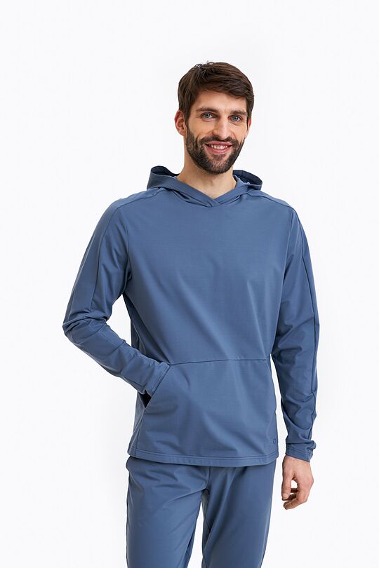 Stretch hoodie 1 | BLUE | Audimas