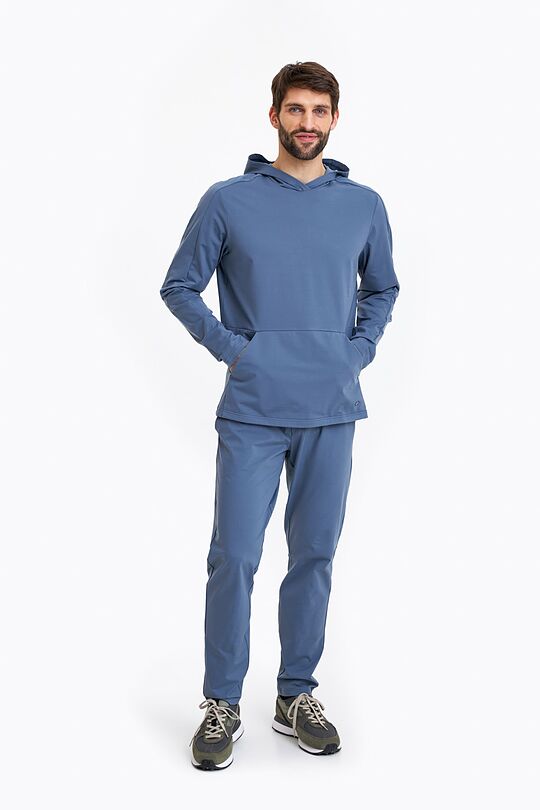 Stretch slim fit sweatpants 1 | BLUE | Audimas