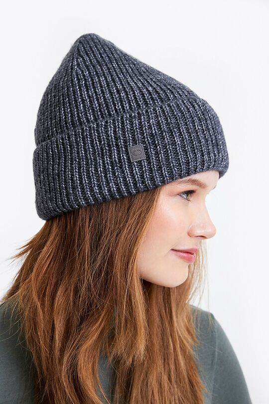 Merino wool hat 1 | GREY | Audimas