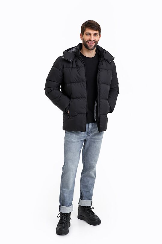 Short puffer down jacket 8 | BLACK | Audimas