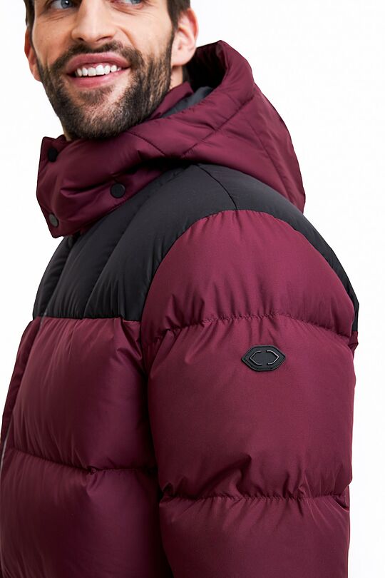Short puffer down jacket 3 | BURGUND | Audimas