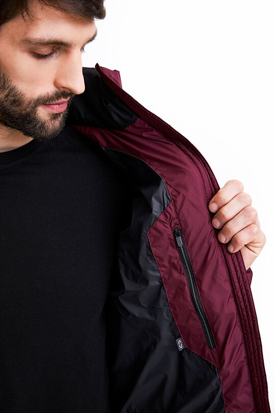 Short puffer down jacket 9 | BURGUND | Audimas