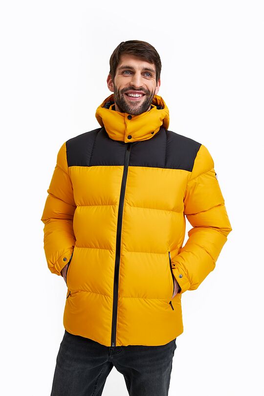 Short puffer down jacket 1 | YELLOW/ORANGE | Audimas