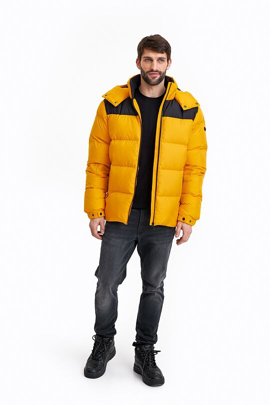 Short puffer down jacket 8 | YELLOW/ORANGE | Audimas