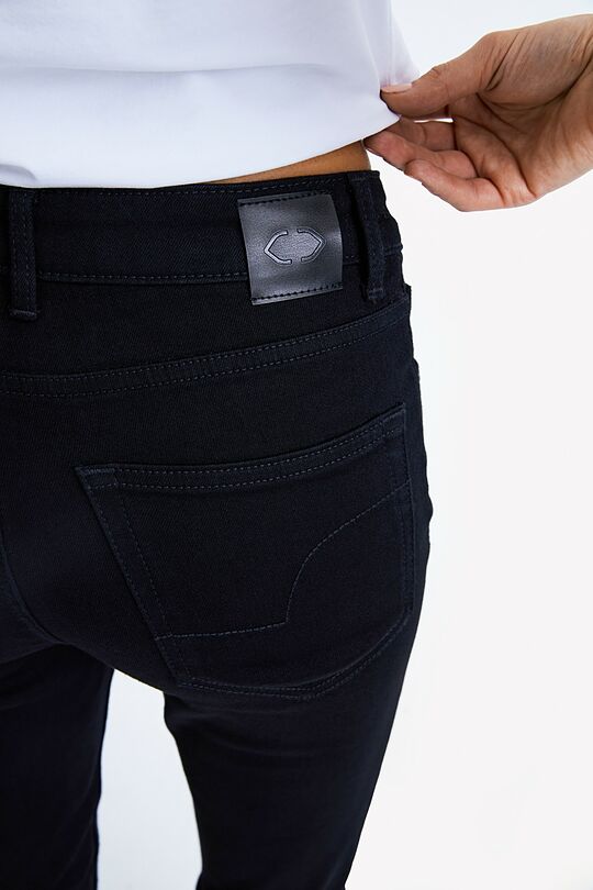Slim fit stretch denim pants 5 | BLACK | Audimas
