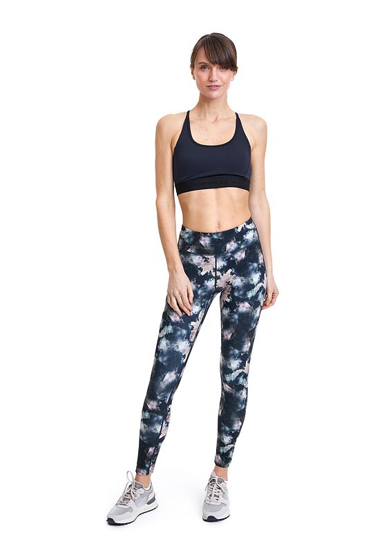 Functional printed leggings 1 | PINK | Audimas