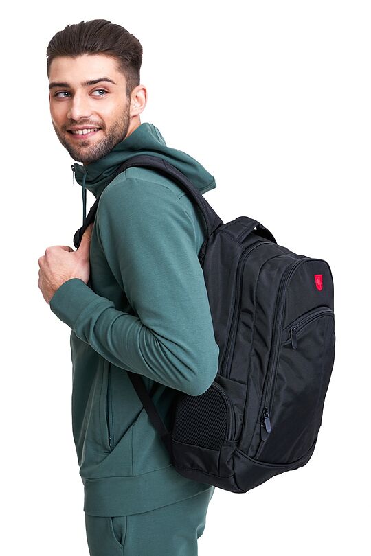 Medium sports size backpack 4 | BLACK | Audimas