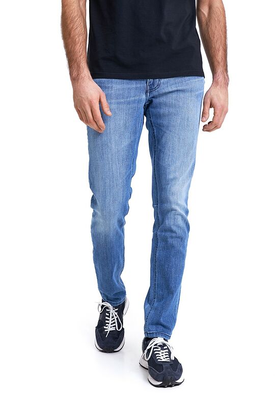 Slim fit stretch denim pants 2 | BLUE | Audimas