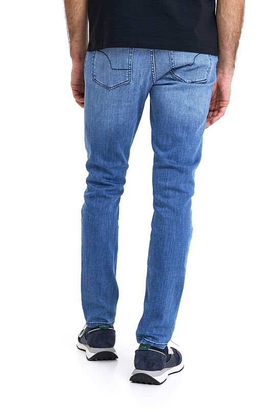 Slim fit stretch denim pants 3 | BLUE | Audimas