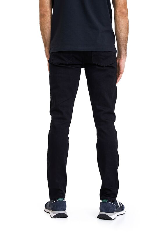 Slim fit stretch denim pants 3 | BLACK | Audimas