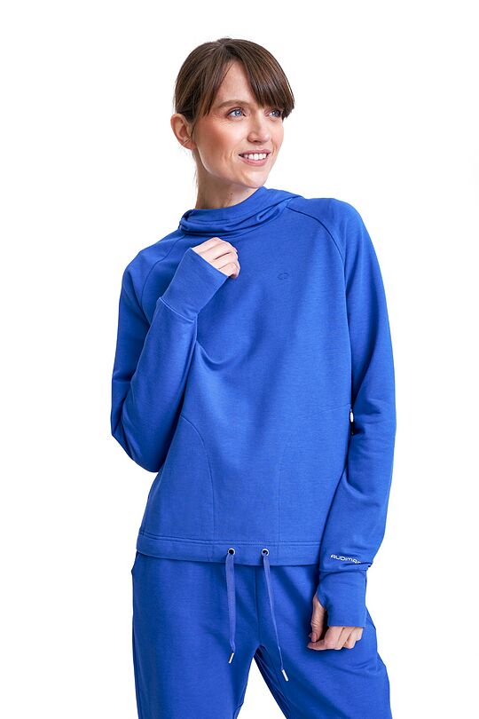 Soft touch modal sweatshirt 1 | BLUE | Audimas