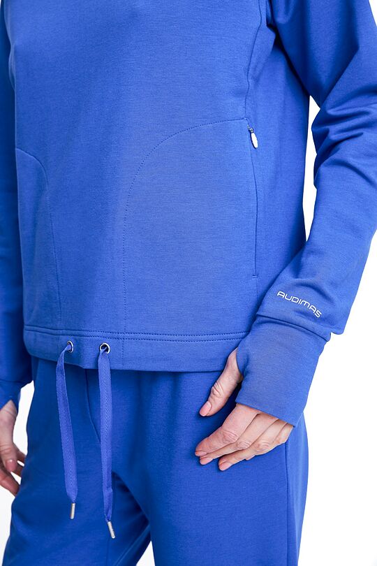 Soft touch modal sweatshirt 3 | BLUE | Audimas