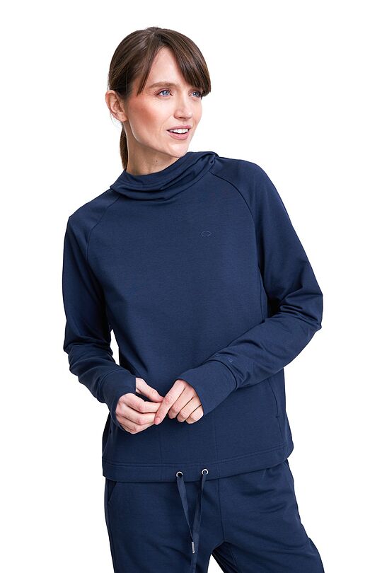 Soft touch modal sweatshirt 1 | BLUE | Audimas