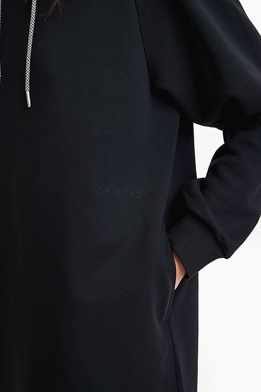 Sweatshirt dress 4 | BLACK | Audimas