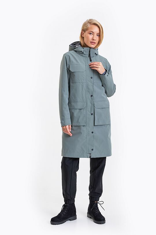 Multifunctional 2 in 1 coat with 5 000 membrane 3 | GREEN | Audimas