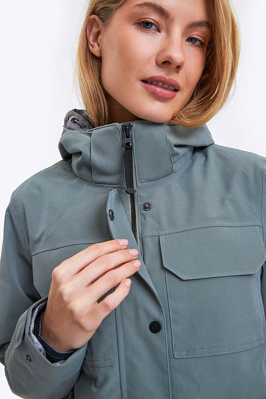 Multifunctional 2 in 1 coat with 5 000 membrane 5 | GREEN | Audimas