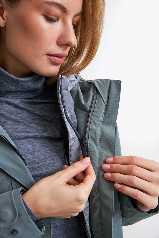 Multifunctional 2 in 1 coat with 5 000 membrane 8 | GREEN | Audimas