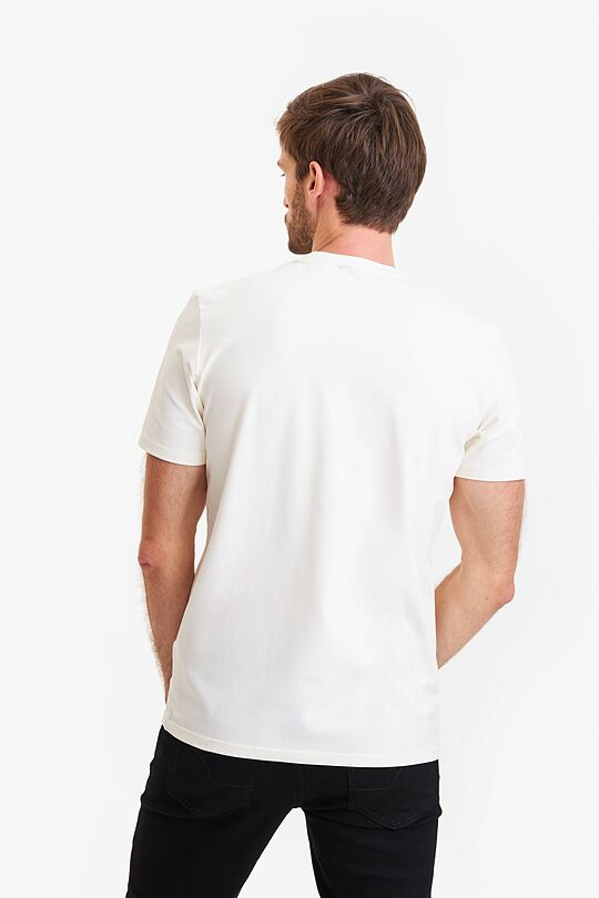 Short sleeve printed T-shirt 3 | WHITE | Audimas